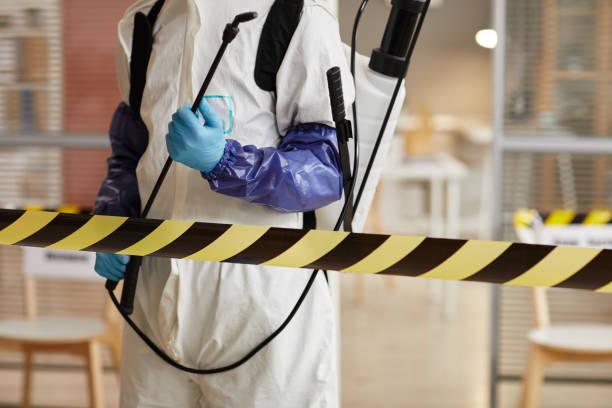 Professional Biohazard technician working in Medina, WA